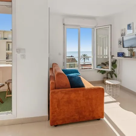 L'azur - Seaview - Ac - Tram - Wifi - Airport